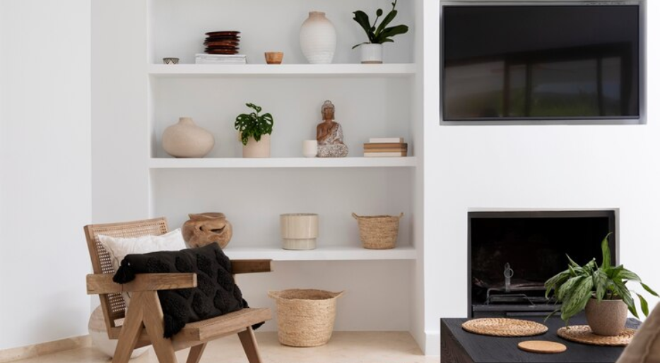 decoracion estufa leña