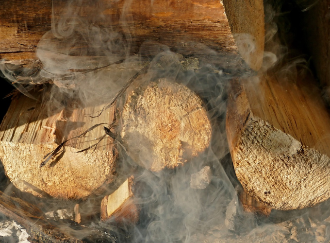 stufa a legna fa fumo